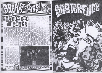 fanzine Subterfuge - Hondonero Blues - 1989